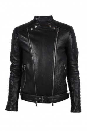 Leather biker jacket, zdjęcie 1 Leather biker jacket od Balmain